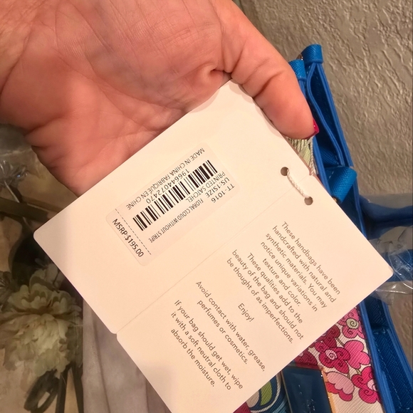 Trina Turk Floral Cloud Medium tote - Picture 4 of 4